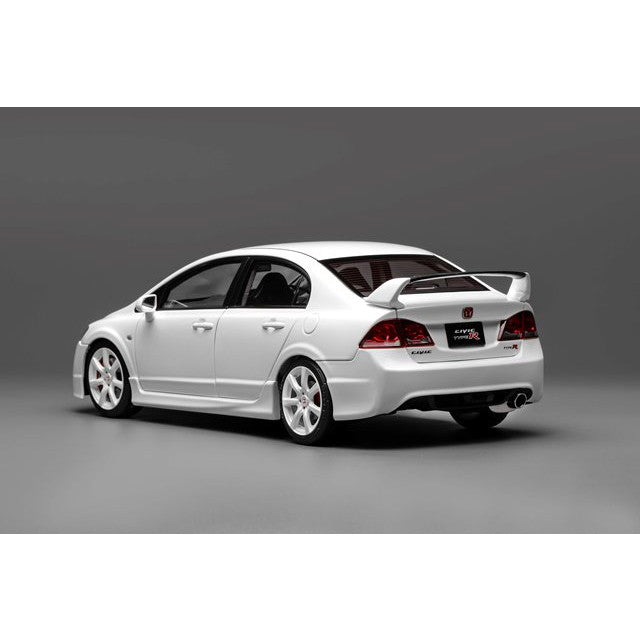 【新品即納】[MDL] 1/18 Honda Civic Type(ホンダ シビック タイプ) R(FD2) 2007 後期Ver. プレミアムホワイトパール 完成品 ミニカー(M85404) MOTORHELIX(モーターヘリックス)(20250809)