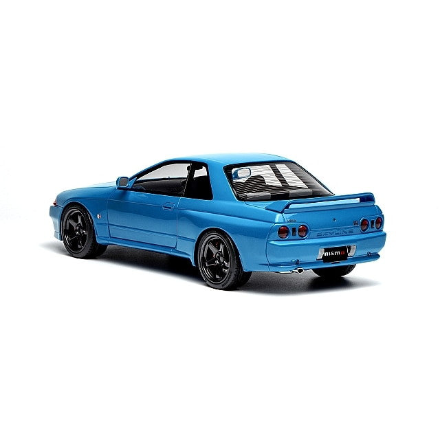 【新品即納】[MDL] 1/18 NISSAN Skyline(スカイライン) GT-R(R32) Customized Version Cyan Blue(シアンブルー) 完成品 ミニカー(MH029CB) MOTORHELIX(モーターヘリックス)(20250831)