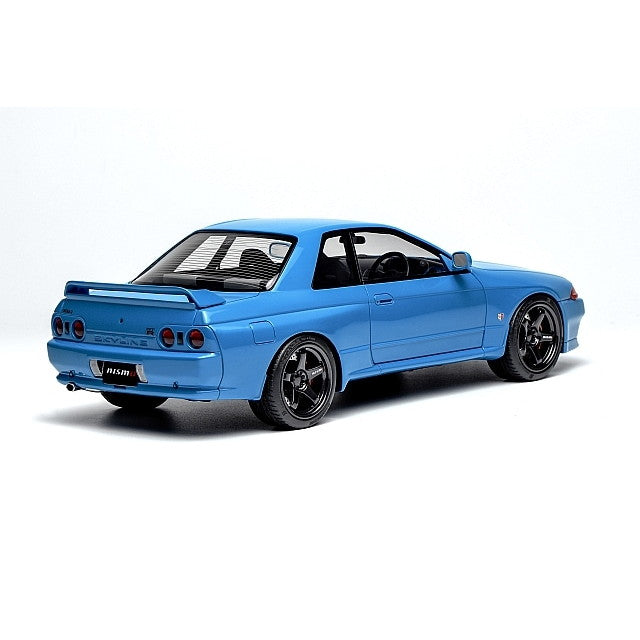 【新品即納】[MDL] 1/18 NISSAN Skyline(スカイライン) GT-R(R32) Customized Version Cyan Blue(シアンブルー) 完成品 ミニカー(MH029CB) MOTORHELIX(モーターヘリックス)(20250831)