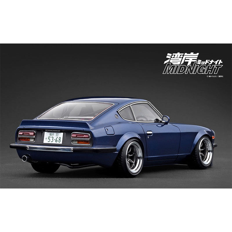 【予約安心出荷】[MDL] 1/18 NISSAN Fairlady Z(フェアレディZ) (S30) Blue(ブルー) 湾岸MIDNIGHT Devil's Z 完成品 ミニカー(IG3592) ignition model(イグニッションモデル)(2025年12月)