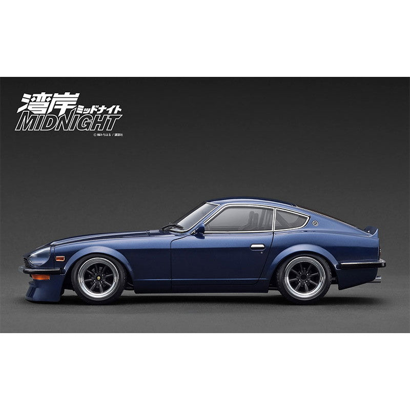 【予約安心出荷】[MDL] 1/18 NISSAN Fairlady Z(フェアレディZ) (S30) Blue(ブルー) 湾岸MIDNIGHT Devil's Z 完成品 ミニカー(IG3592) ignition model(イグニッションモデル)(2025年12月)