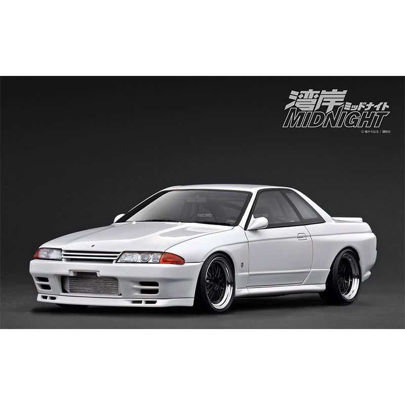 【予約安心出荷】[MDL] 1/18 NISSAN SKYLINE(スカイライン) GT-R (R32) White(ホワイト) 湾岸MIDNIGHT Reina's R 完成品 ミニカー(IG3596) ignition model(イグニッションモデル)(2025年12月)