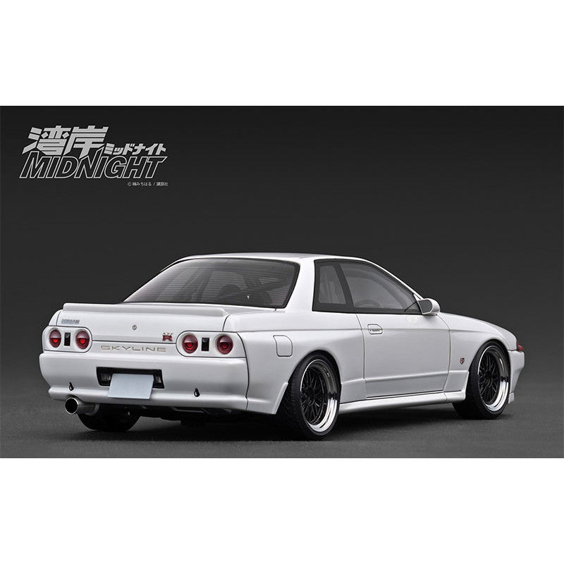【予約安心出荷】[MDL] 1/18 NISSAN SKYLINE(スカイライン) GT-R (R32) White(ホワイト) 湾岸MIDNIGHT Reina's R 完成品 ミニカー(IG3596) ignition model(イグニッションモデル)(2025年12月)