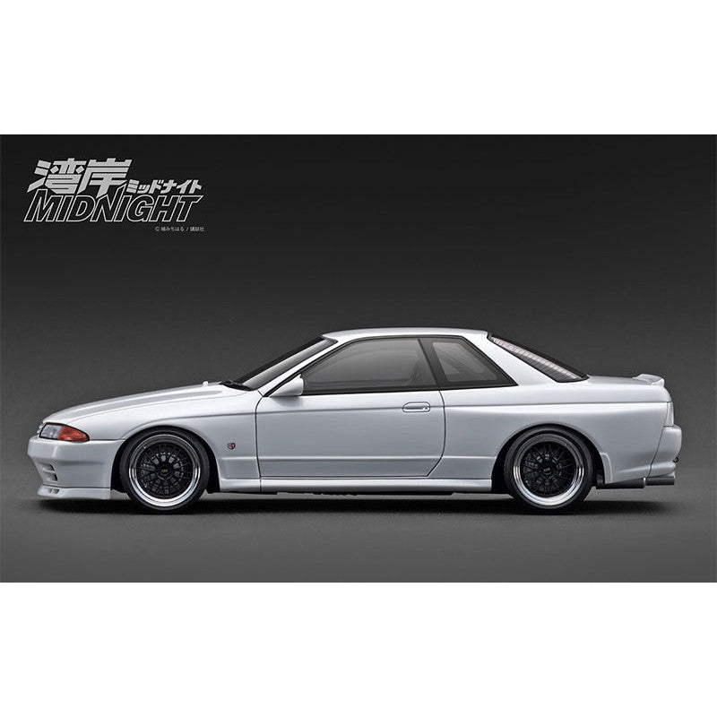 【予約安心出荷】[MDL] 1/18 NISSAN SKYLINE(スカイライン) GT-R (R32) White(ホワイト) 湾岸MIDNIGHT Reina's R 完成品 ミニカー(IG3596) ignition model(イグニッションモデル)(2025年12月)