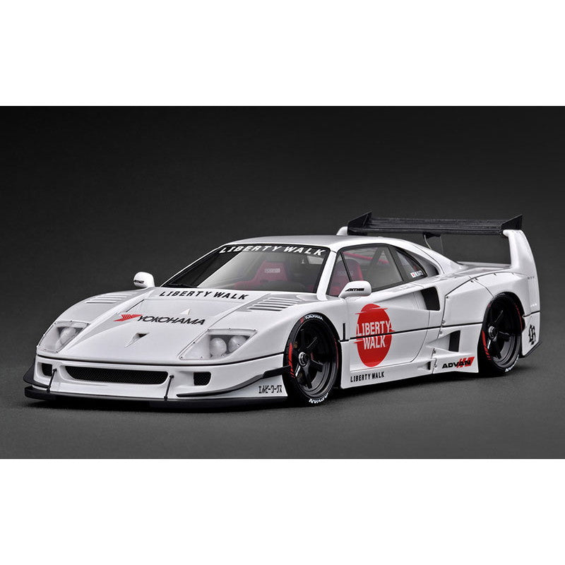 【予約安心出荷】[MDL] 1/18 LB-WORKS 40 White(ホワイト) 完成品 ミニカー(IG3752) ignition model(イグニッションモデル)(2025年12月)