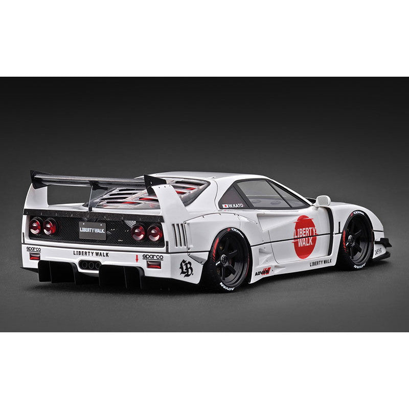 【予約安心出荷】[MDL] 1/18 LB-WORKS 40 White(ホワイト) 完成品 ミニカー(IG3752) ignition model(イグニッションモデル)(2025年12月)