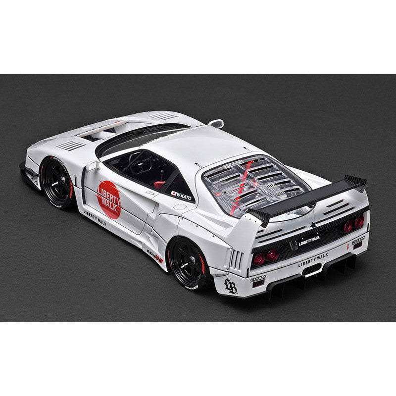 【予約安心出荷】[MDL] 1/18 LB-WORKS 40 White(ホワイト) 完成品 ミニカー(IG3752) ignition model(イグニッションモデル)(2025年12月)
