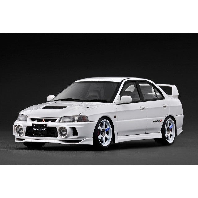 【予約安心出荷】[MDL] 1/18 Mitsubishi LANCER EVOLUTION(ランサーエボリューション) IV (CN9A) White(ホワイト) 完成品 ミニカー(IG3782) ignition model(イグニッションモデル)(2025年12月)