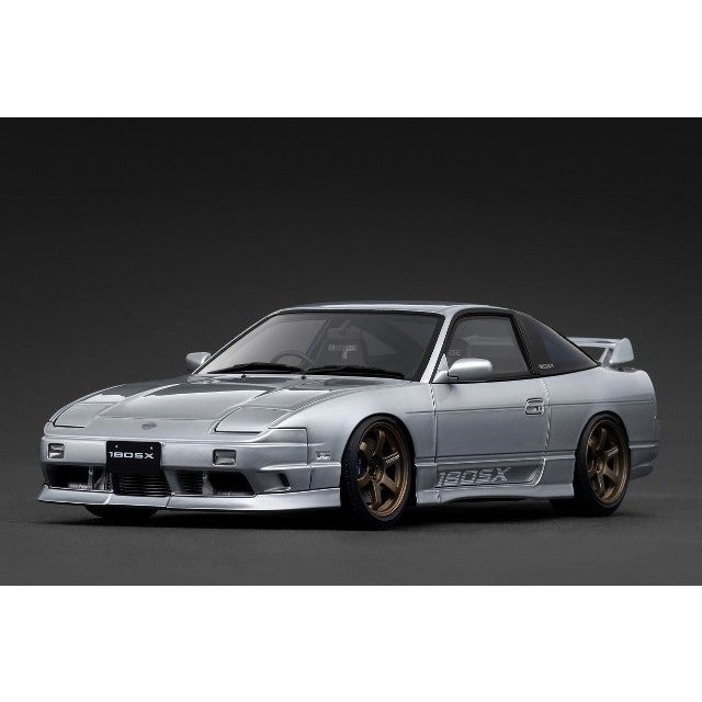 【予約安心出荷】[MDL] 1/18 Nissan 180SX TYPE X (RPS13) Silver(シルバー) 完成品 ミニカー(IG3761) ignition model(イグニッションモデル)(2025年11月)