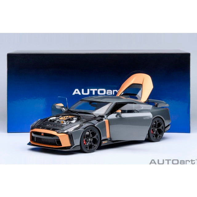 【予約安心出荷】[MDL] オートアート・コンポジットダイキャストモデル 1/18 NISSAN GT-R50 by ITALDESIGN(グレー/ゴールド) 完成品 ミニカー(77510) AUTOart(オートアート)(2025年8月)