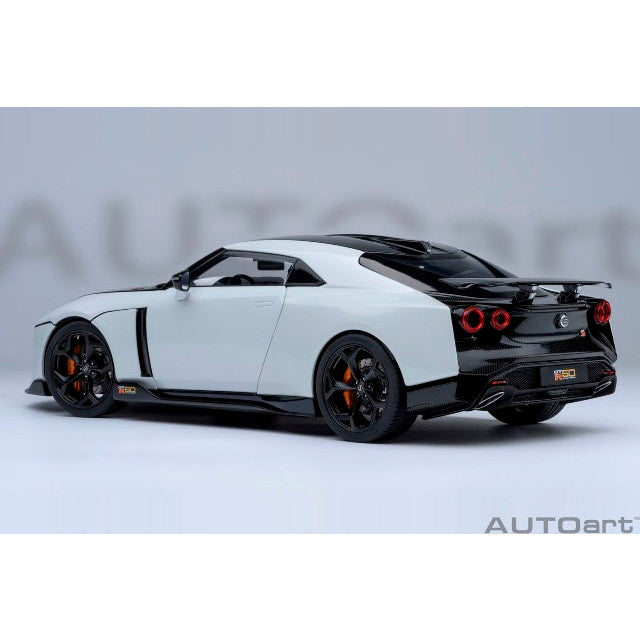 【予約安心出荷】[MDL] オートアート・コンポジットダイキャストモデル 1/18 NISSAN GT-R50 by ITALDESIGN(メタリック・ホワイト/ブラック) 完成品 ミニカー(77511) AUTOart(オートアート)(2025年8月)