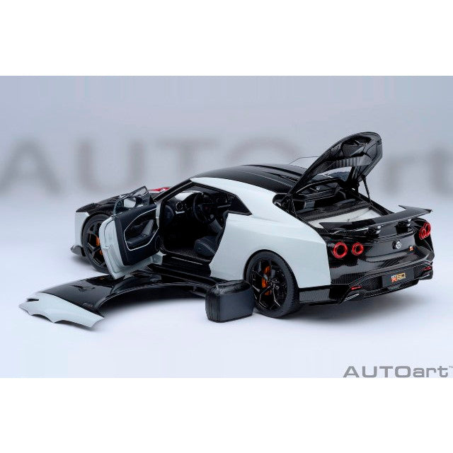 【予約安心出荷】[MDL] オートアート・コンポジットダイキャストモデル 1/18 NISSAN GT-R50 by ITALDESIGN(メタリック・ホワイト/ブラック) 完成品 ミニカー(77511) AUTOart(オートアート)(2025年8月)