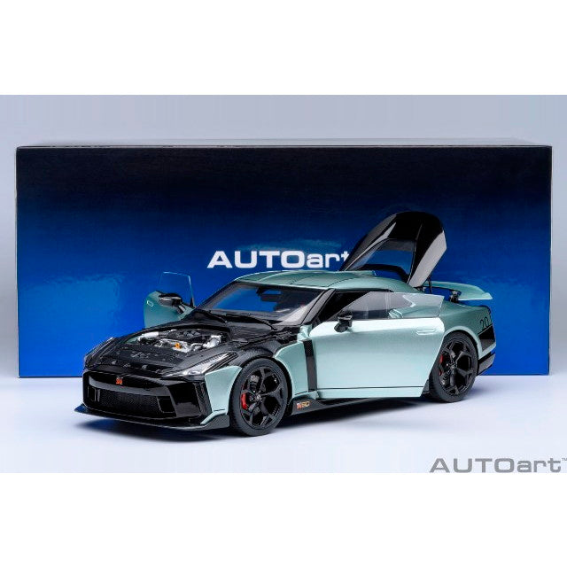 【予約安心出荷】[MDL] オートアート・コンポジットダイキャストモデル 1/18 NISSAN GT-R50 by ITALDESIGN(メタリック・グリーン/ブラック) 完成品 ミニカー(77512) AUTOart(オートアート)(2025年8月)
