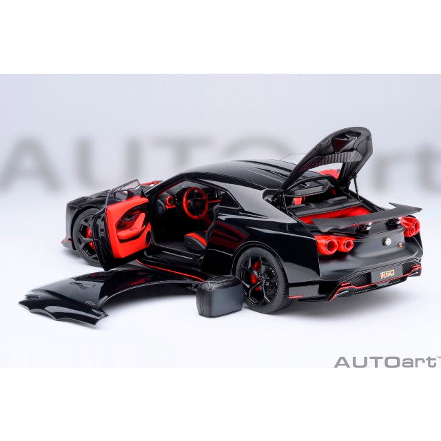 【予約安心出荷】[MDL] オートアート・コンポジットダイキャストモデル 1/18 NISSAN GT-R50 by ITALDESIGN(ブラック/マット・ブラック) 完成品 ミニカー(77513) AUTOart(オートアート)(2025年8月)