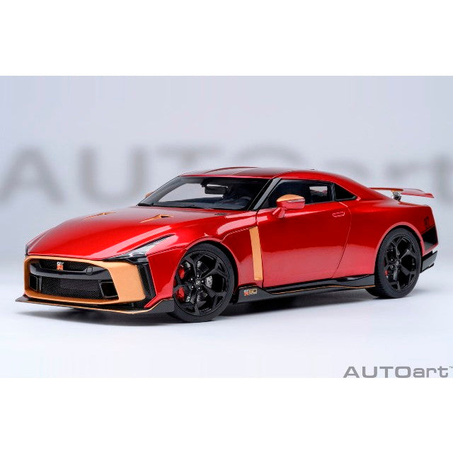 【予約安心出荷】[MDL] オートアート・コンポジットダイキャストモデル 1/18 NISSAN GT-R50 by ITALDESIGN(メタリック・レッド/ゴールド) 完成品 ミニカー(77514) AUTOart(オートアート)(2025年8月)