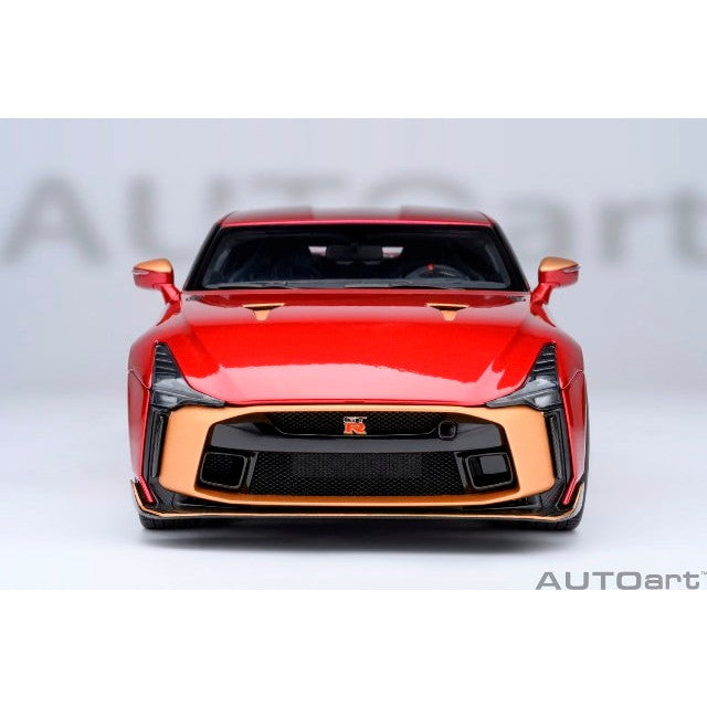 【予約安心出荷】[MDL] オートアート・コンポジットダイキャストモデル 1/18 NISSAN GT-R50 by ITALDESIGN(メタリック・レッド/ゴールド) 完成品 ミニカー(77514) AUTOart(オートアート)(2025年8月)