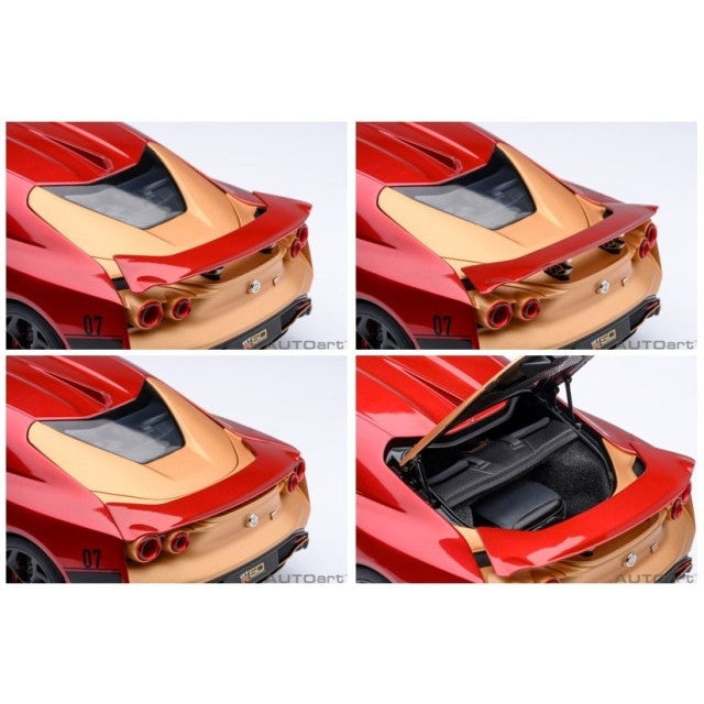 【予約安心出荷】[MDL] オートアート・コンポジットダイキャストモデル 1/18 NISSAN GT-R50 by ITALDESIGN(メタリック・レッド/ゴールド) 完成品 ミニカー(77514) AUTOart(オートアート)(2025年8月)
