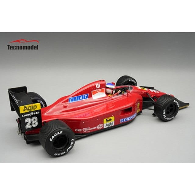 【予約安心出荷】[MDL] 1/18 フェラーリ 642 F1 イギリスGP 1991 Jean Alesi(ジャン・アレジ) レインタイヤ車 ドライバーフィギュア付き 完成品 ミニカー(TMD18-335A) Tecnomodel(テクノモデル)(2026年1月)