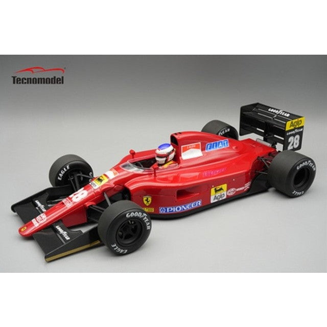 【予約安心出荷】[MDL] 1/18 フェラーリ 642 F1 ベルギーGP 1991 Jean Alesi(ジャン・アレジ) ドライバーフィギュア付き 完成品 ミニカー(TMD18-335C) Tecnomodel(テクノモデル)(2026年1月)