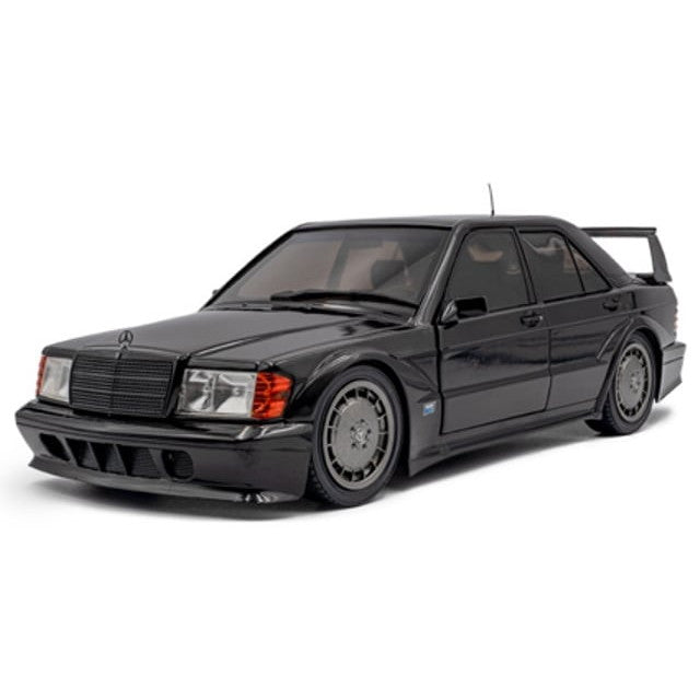 【新品即納】[MDL] 1/18 メルセデスベンツ 190(W201) Evo II ソリドワークス 1990(ブラック) 完成品 ミニカー(S1801012) solido(ソリド)(20250930)