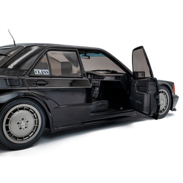 【新品即納】[MDL] 1/18 メルセデスベンツ 190(W201) Evo II ソリドワークス 1990(ブラック) 完成品 ミニカー(S1801012) solido(ソリド)(20250930)