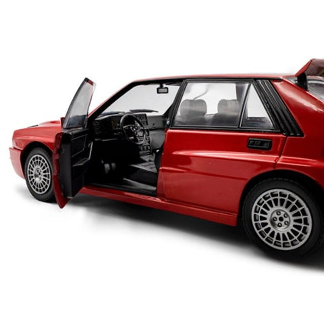 【新品即納】[MDL] 1/18 ランチア デルタ HF インテグラーレ エディツィオーネ フィナーレ 1995(レッド) 完成品 ミニカー(S1807807) solido(ソリド)(20250930)