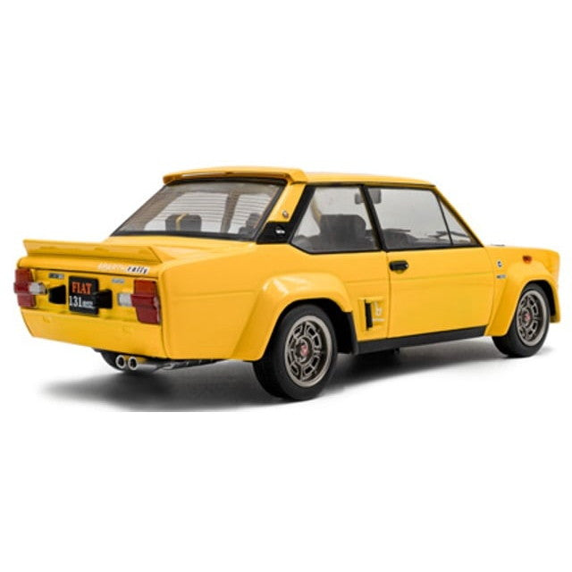 【新品即納】[MDL] 1/18 フィアット 131 アバルト 1980(イエロー) 完成品 ミニカー(S1806006) solido(ソリド)(20250930)