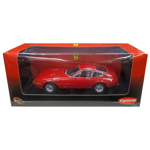 【中古即納】[MDL] Hot Wheels(ホットウィール) 1/18 フェラーリ 365GTB/4 デイトナ '71(レッド) 完成品 ミニカー(08162R) 京商(20030531)