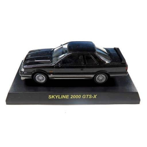 【中古即納】[MDL] サークルK・サンクス限定 日産スカイラインミニカーコレクション 1/64 NISSAN SKYLINE 2000GTS-X(ブラック×シルバー) 完成品 ミニカー 京商(19991231)