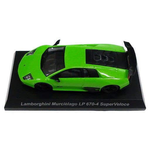 【中古即納】[MDL] (単品) サークルK・サンクス限定 ランボルギーニ ミニカーコレクション6 1/64 Lamborghini Murcielago LP670-4 Super Veloce(グリーン) 完成品 ミニカー 京商(20150901)