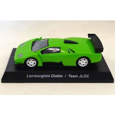 【中古即納】[MDL] (単品) サークルK・サンクス限定 ランボルギーニ ミニカーコレクション6 1/64 Lamborghini Diablo Team JLOC(グリーン) 完成品 ミニカー 京商(20150901)