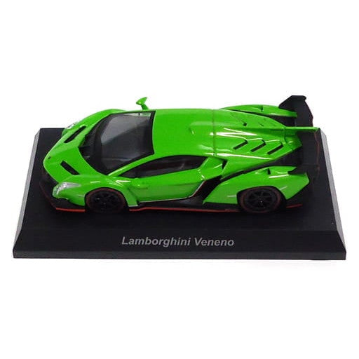 【中古即納】[MDL] (単品) サークルK・サンクス限定 ランボルギーニ ミニカーコレクション6 1/64 Lamborghini Veneno(グリーン) 完成品 ミニカー 京商(20150901)