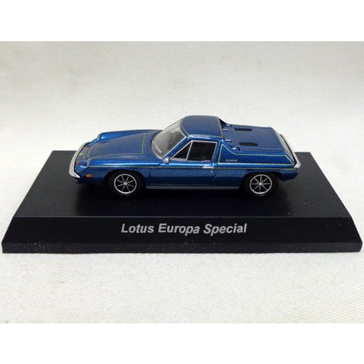 【中古即納】[MDL] (単品) サークルK・サンクス限定 ロータス ミニカーコレクション 1/64 Lotus Europa Special(ブルー) 完成品 ミニカー 京商(20151103)