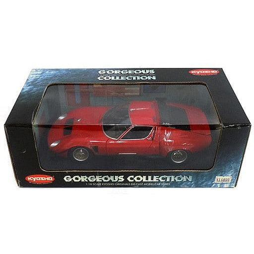 【中古即納】[MDL] GORGEOUS COLLECTION 1/18 ランボルギーニ イオタ SVR(レッド) 完成品 ミニカー(08311R) 京商(19991231)