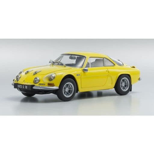 【中古即納】[MDL] 1/18 アルピーヌ ルノー A110 1600S(イエロー)  完成品 ミニカー(KS08484Y) 京商(20160327)