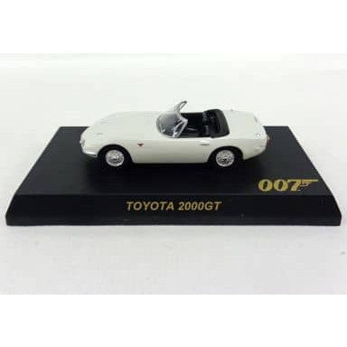 【中古即納】[MDL] サークルK・サンクス限定 007 J.ボンド ミニチュアモデルシリーズ 1/72 TOYOTA 2000GT(ホワイト) 完成品 ミニカー 京商(19991231)