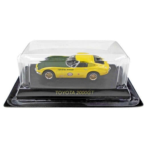 【中古即納】[MDL] (単品) 1/64 TOYOTA 2000GT(イエロー×グリーン) 「トヨタスポーツカー ミニカーコレクション」 サークルK・サンクス限定 完成品 ミニカー 京商(20050503)