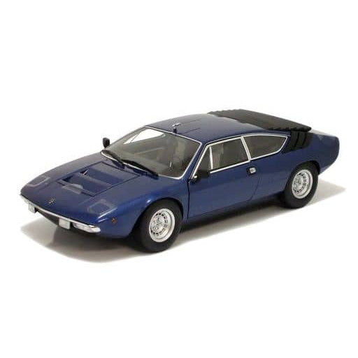 【中古即納】[MDL] 1/18 ランボルギーニ ウラッコ P250 ブルーメタリック 完成品 ミニカー(K08441BM) 京商(20111130)