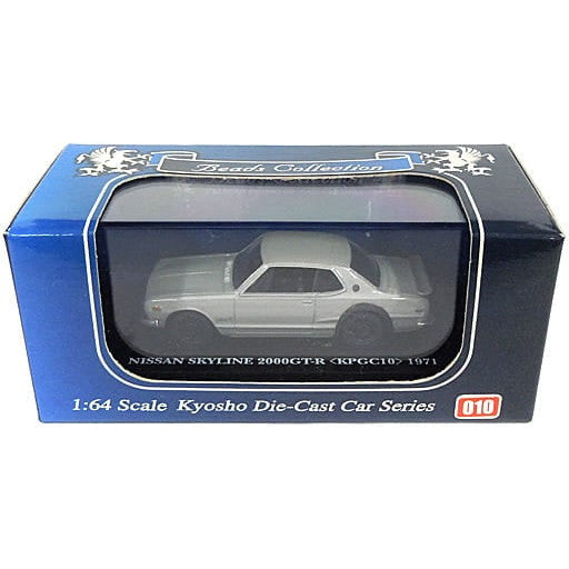 【中古即納】[MDL] 1/64 NISSAN SKYLINE 2000GT-R KPGC10 1971(シルバー) 「Beads Collection No.10」  完成品 ミニカー(K06021S) 京商(20011031)