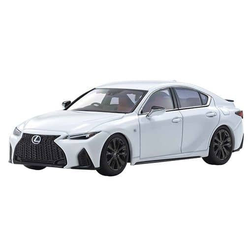 【中古即納】[MDL] 1/43 レクサス IS350 F SPORT(スポーツ)(ホワイトノーヴァガラスフレーク) 完成品 ミニカー(KS03904W) 京商(20210531)