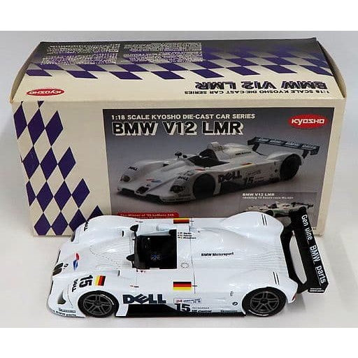 【中古即納】[MDL] 1/18 BMW V12 LMR 1999年 ル・マン24時間レース #15(ホワイト) 完成品 ミニカー(08532A) 京商(20010415)