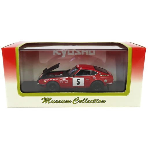 【中古即納】[MDL] 1/43 DATSUN 240Z 1972 MONTE CARLO #5(レッド×ブラック)  完成品 ミニカー(03165B) 京商(19991231)