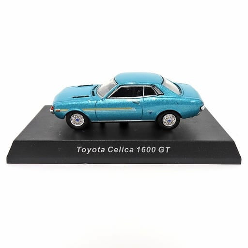 【中古即納】[MDL] ファミリーマート限定 KYOSHO 64 Collection 01 1/64 Toyota Celica(セリカ) 1600GT(ブルー) 完成品 ミニカー(K07113A) 京商(20220810)