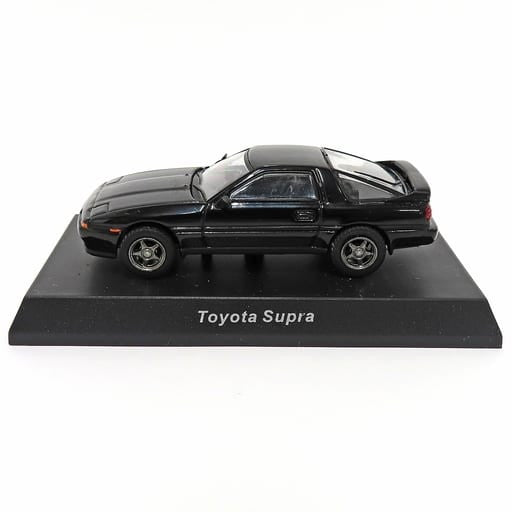 【中古即納】[MDL] ファミリーマート限定 KYOSHO 64 Collection 01 1/64 Toyota Supra(スープラ) A70(ブラック) 完成品 ミニカー(K07113C) 京商(20220810)