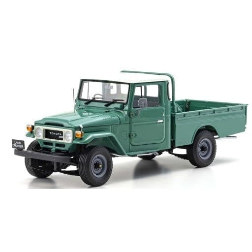 【中古即納】[MDL] 1/18 トヨタ ランドクルーザー 40 ピックアップ(ファッショングリーン) 完成品 ミニカー(KS08958FG) 京商(20221227)