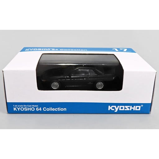 【中古即納】[MDL] ファミリーマート限定 KYOSHO 64 Collection 02 1/64 ニッサン シルビア(ブラック) 完成品 ミニカー(K07115H) 京商(19991231)