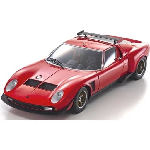 【中古即納】[MDL] 1/12 LAMBORGHINI MIURA(ランボルギーニ・ミウラ) SVR(レッド) 完成品 ミニカー(08625R) 京商(20231130)