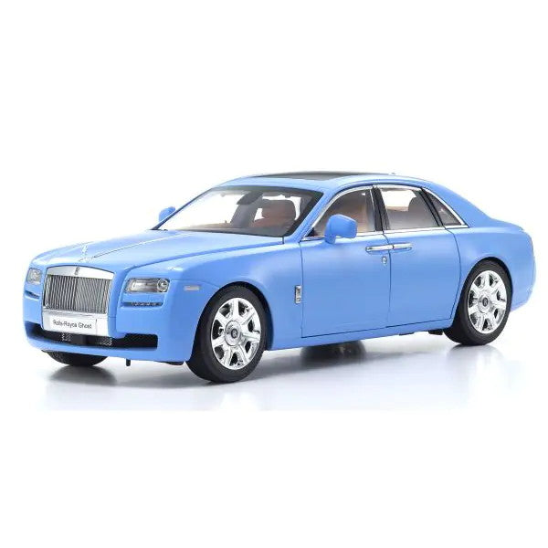 【予約安心出荷】[MDL] (再販) 1/18 ロールス・ロイス ゴースト(ライトブルー) 完成品 ミニカー(KS08802LB) 京商(2025年9月)
