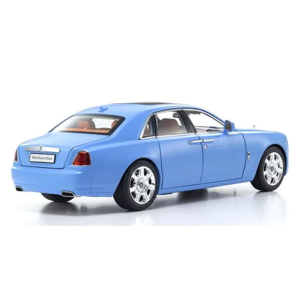【予約安心出荷】[MDL] (再販) 1/18 ロールス・ロイス ゴースト(ライトブルー) 完成品 ミニカー(KS08802LB) 京商(2025年9月)