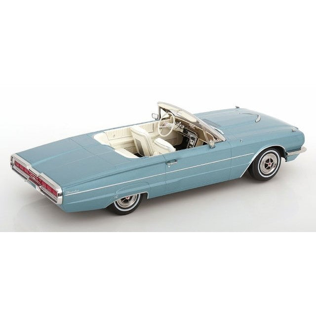 【予約安心出荷】[MDL] 1/18 Ford Thunderbird Convertible(フォード サンダーバード コンバーチブル) 1966 ライトブルーメタリック 完成品 ミニカー(KKDC181341) KK scale(ケーケースケール)(2026年2月)